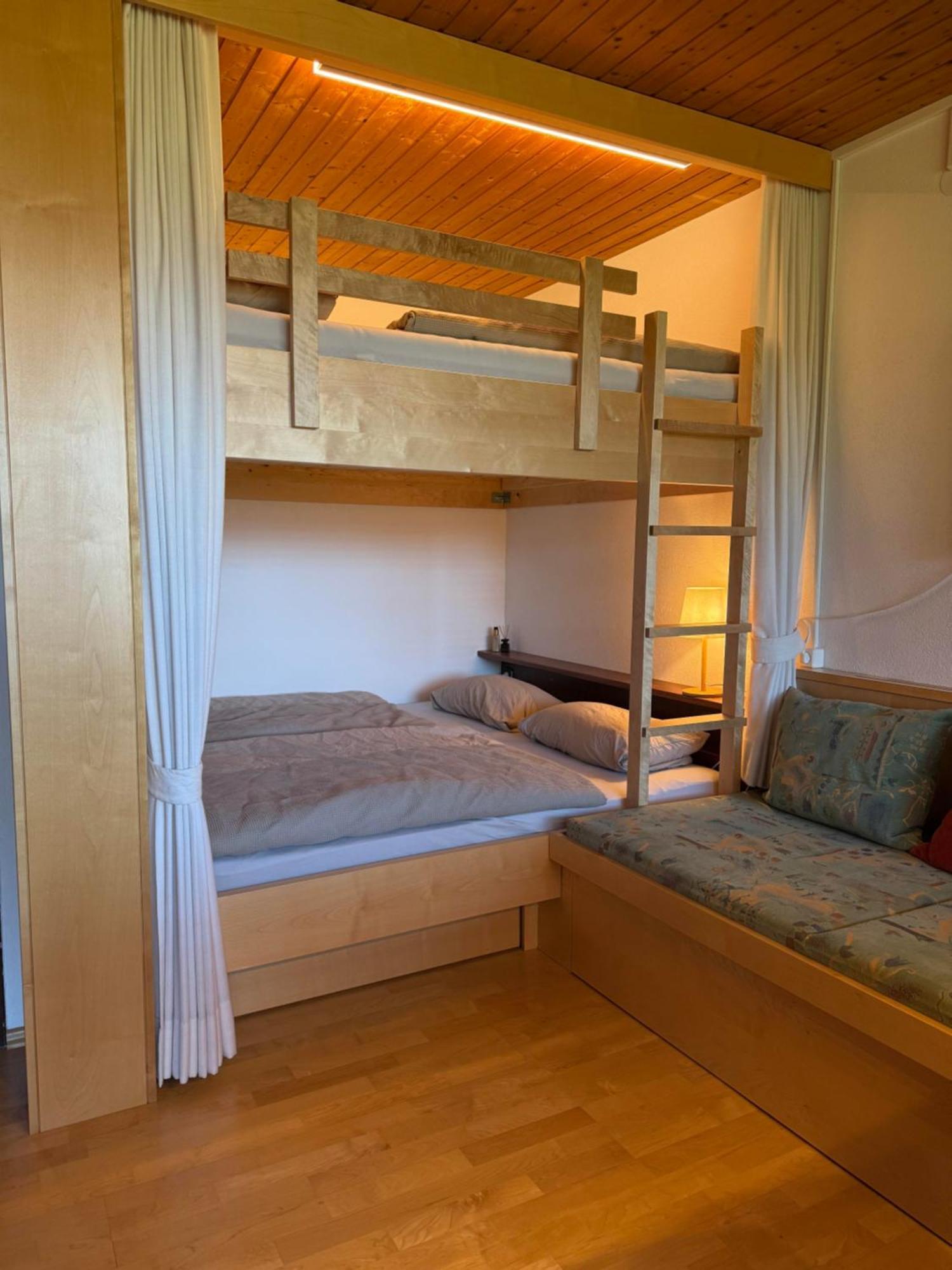 Bergnest Brandnertal Apartment Burserberg Bagian luar foto