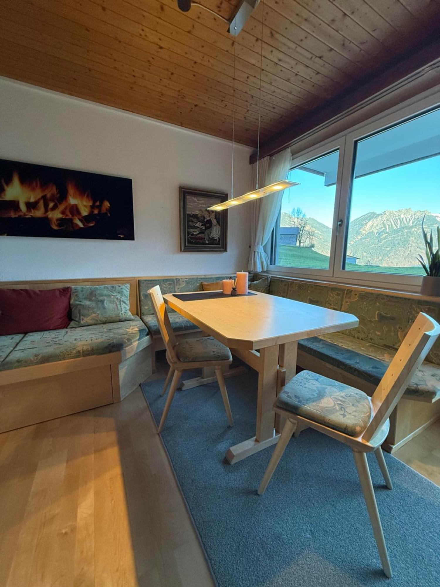 Bergnest Brandnertal Apartment Burserberg Bagian luar foto