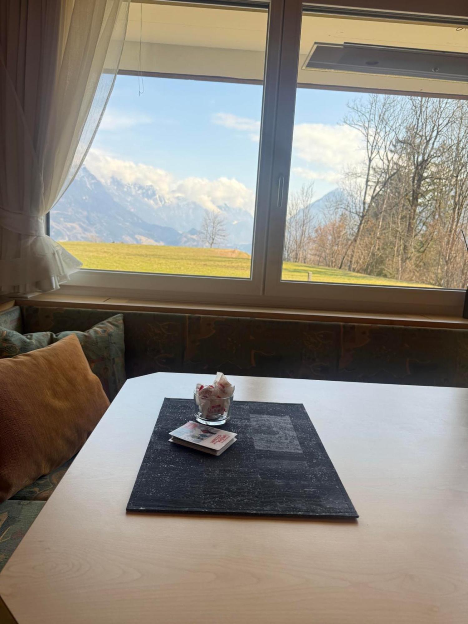 Bergnest Brandnertal Apartment Burserberg Bagian luar foto
